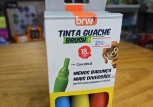 Témperas pincel